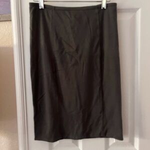 Indigenous Organic Cotton Grey Pencil Skirt